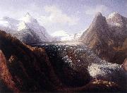 Thomas Ender The Grossglockner with the Pasterze Glacier USA oil painting artist